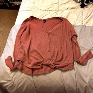 Baggy blush pink sweater